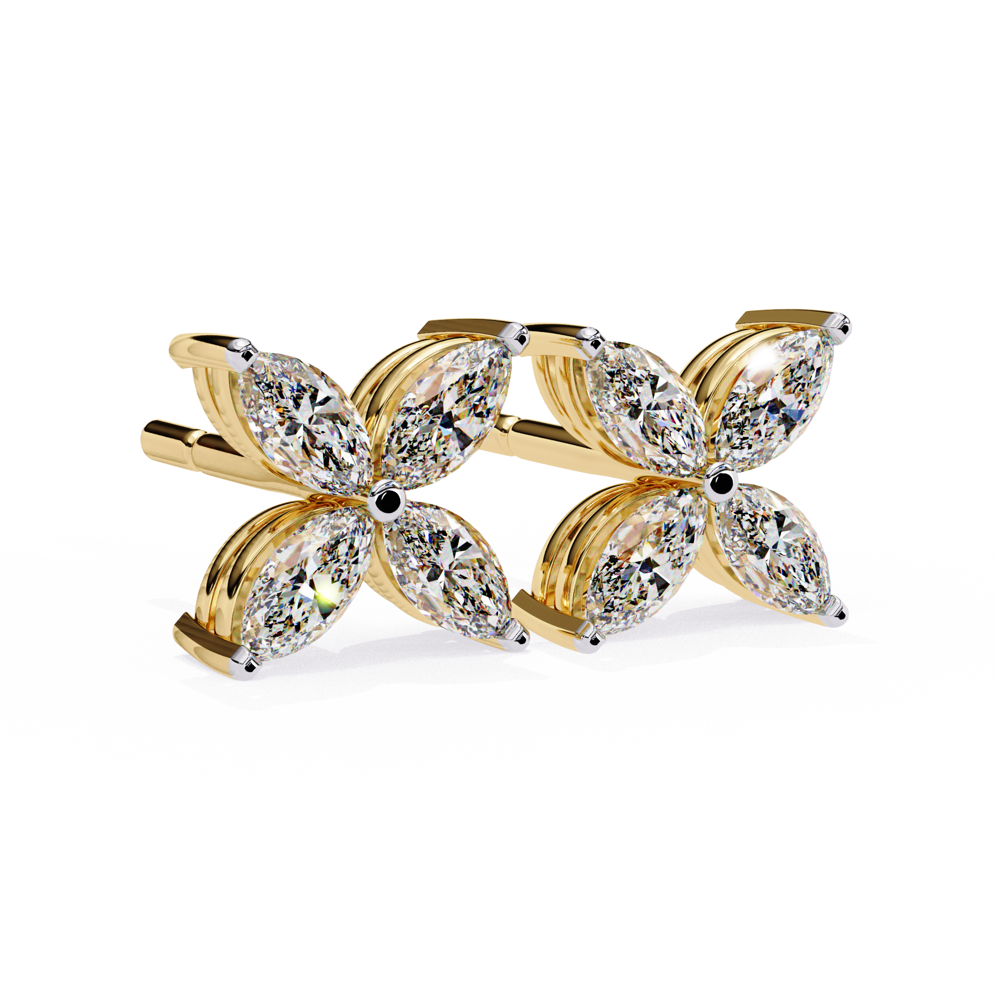 Marquise Diamond Earring
