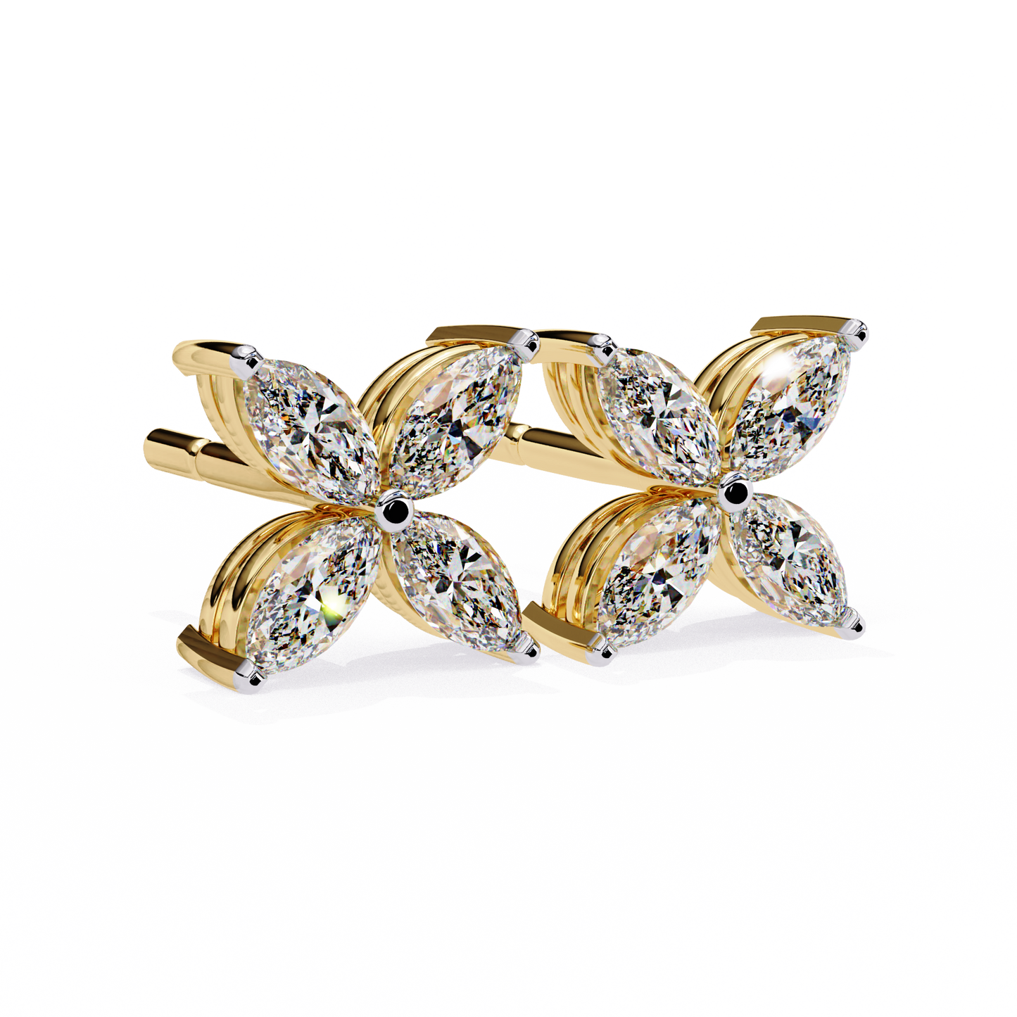 Marquise Diamond Earring