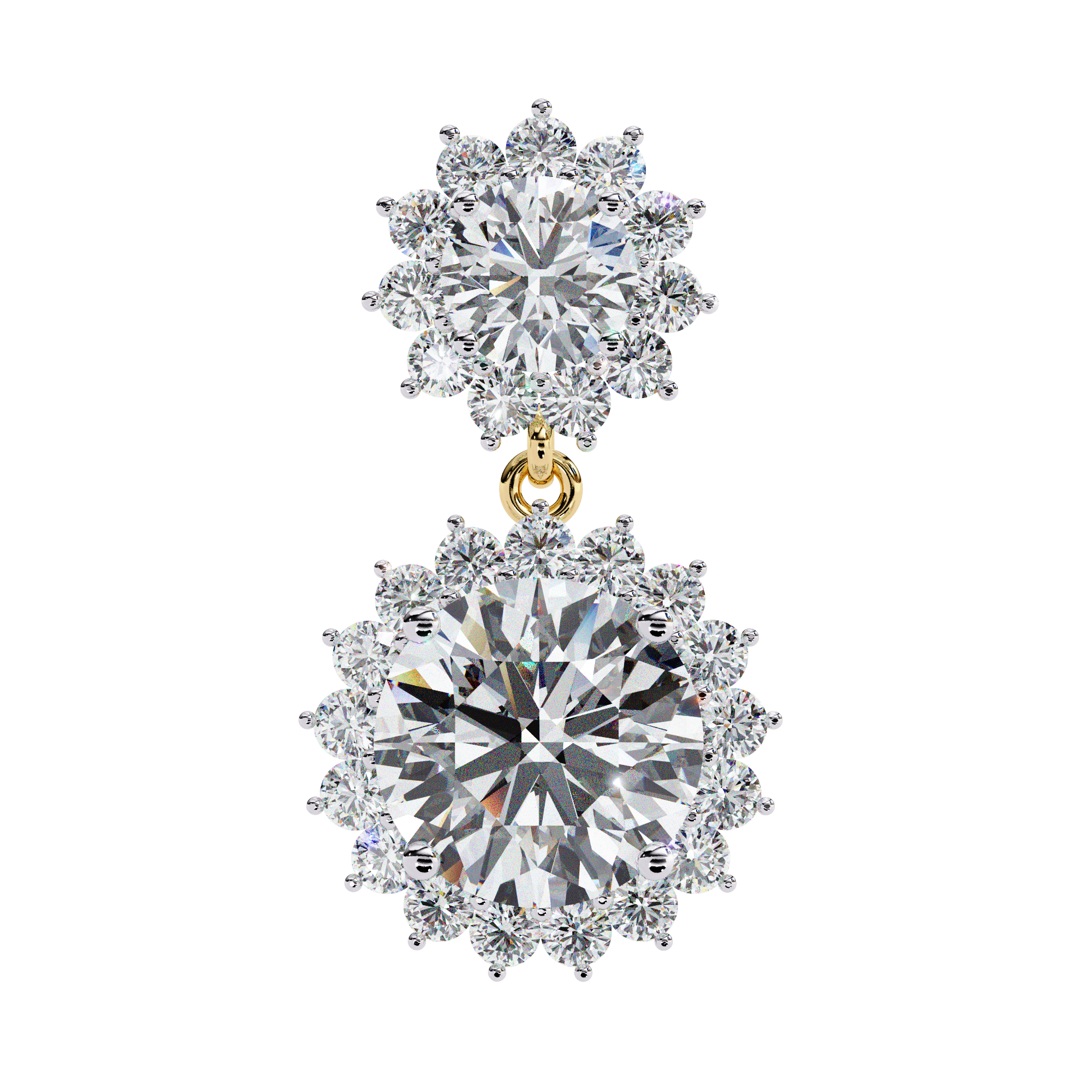 Floral Cluster Earrings