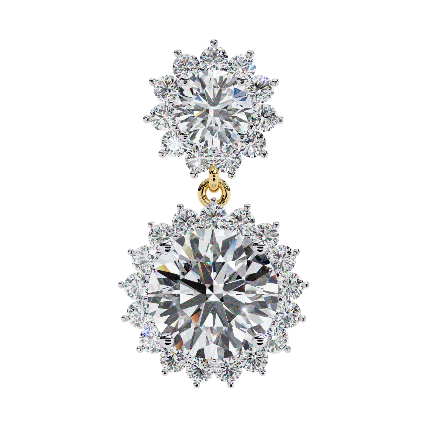 Floral Cluster Earrings