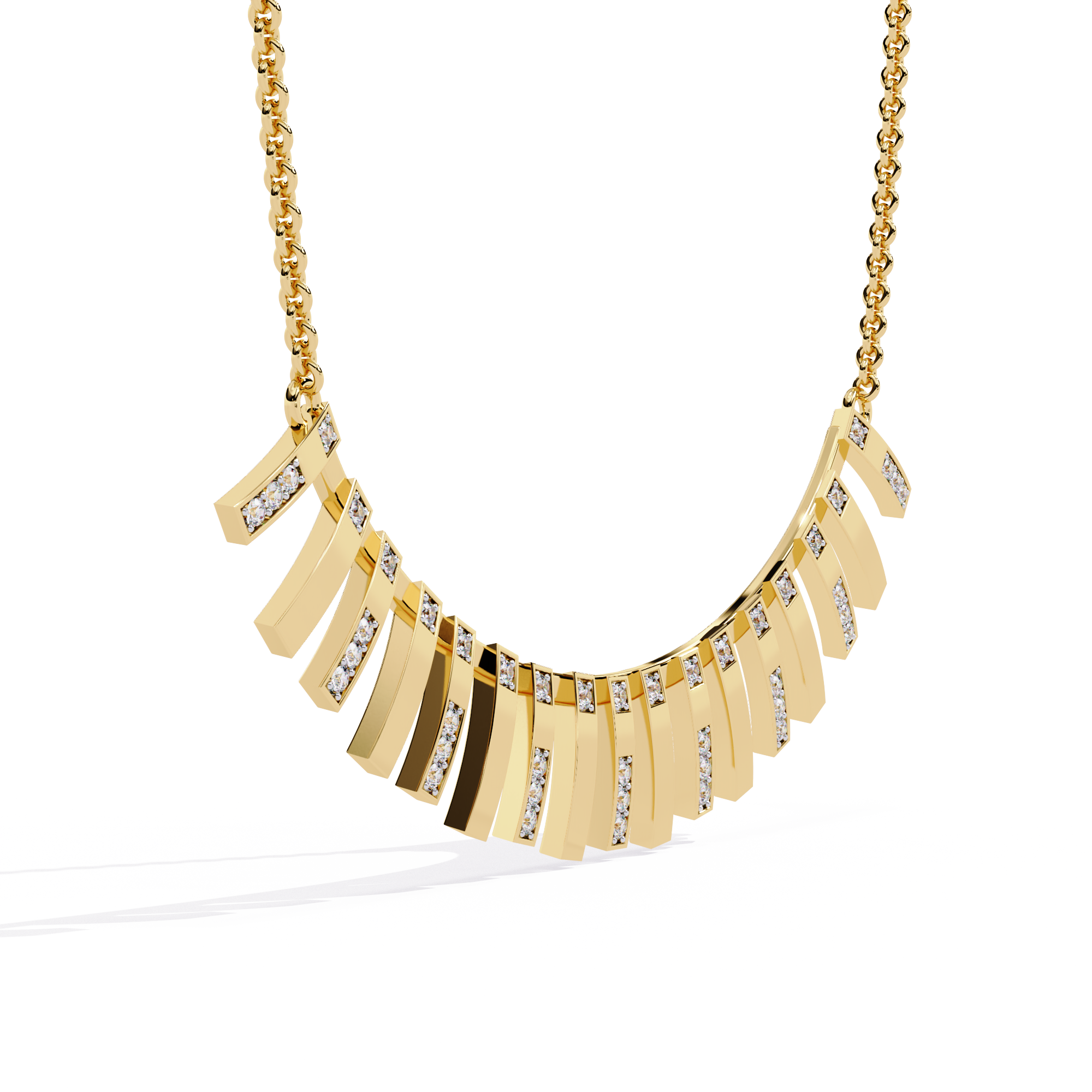 Lab Grown Diamond Infinity Glow Necklace