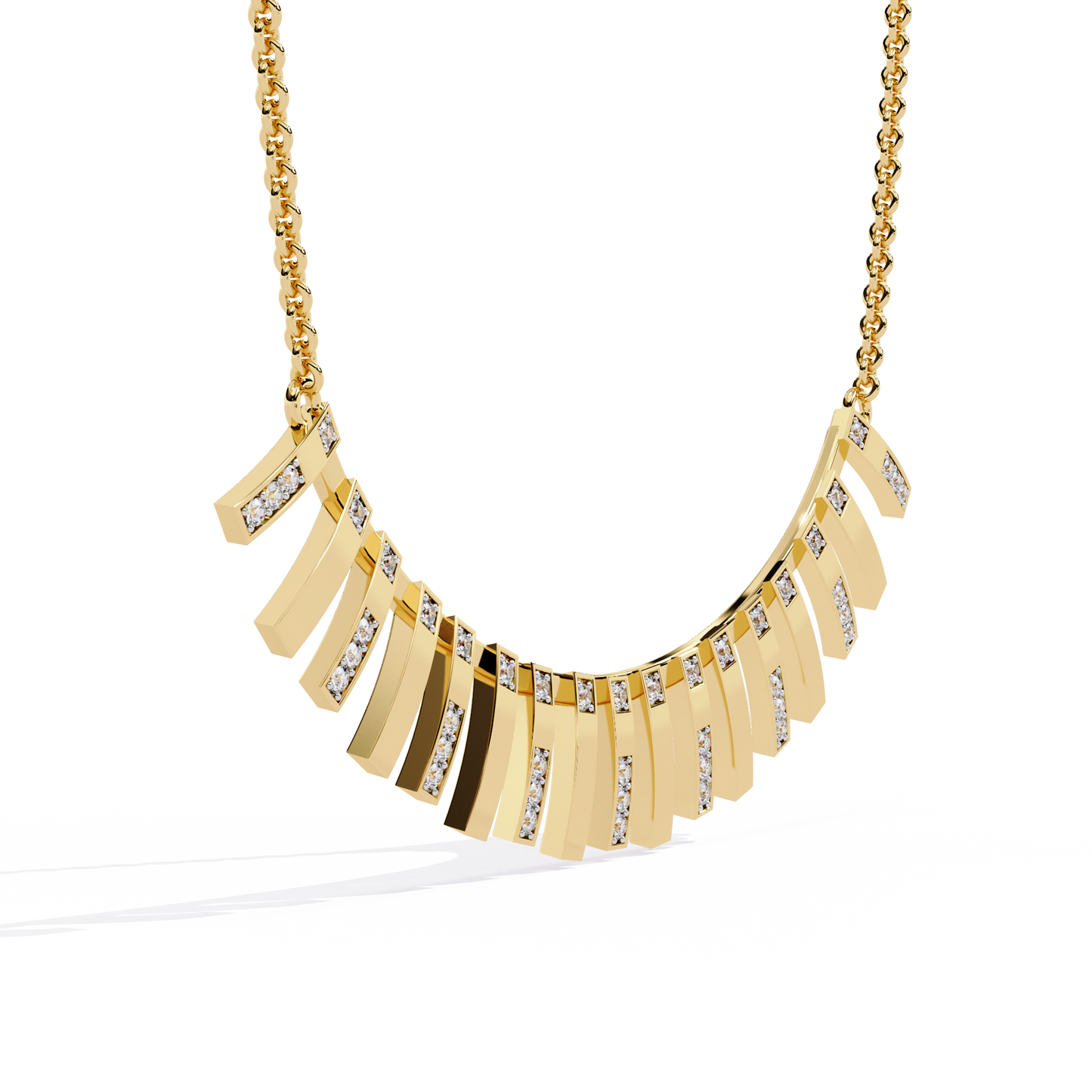 Lab Grown Diamond Infinity Glow Necklace