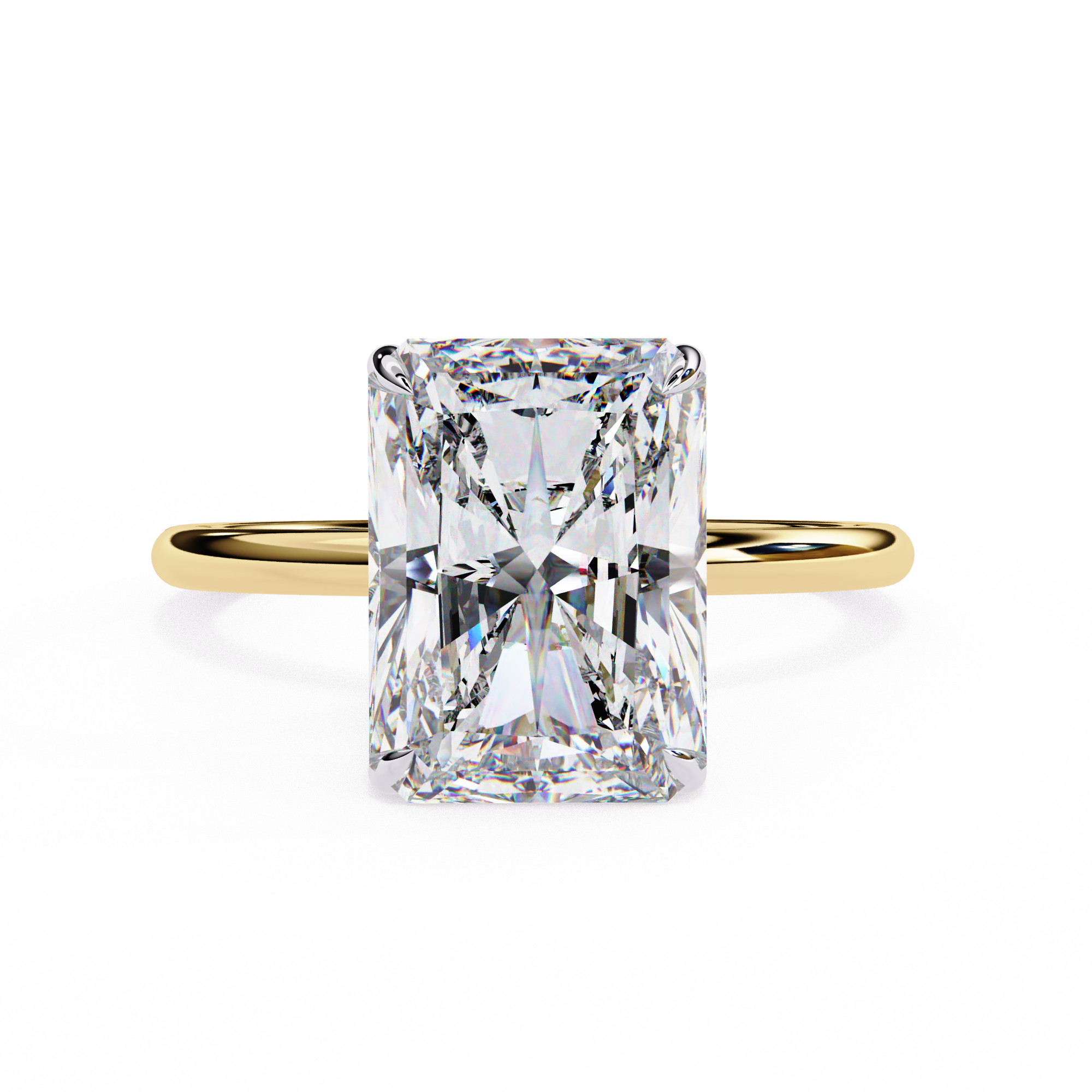 Radiant Solitaire Ring