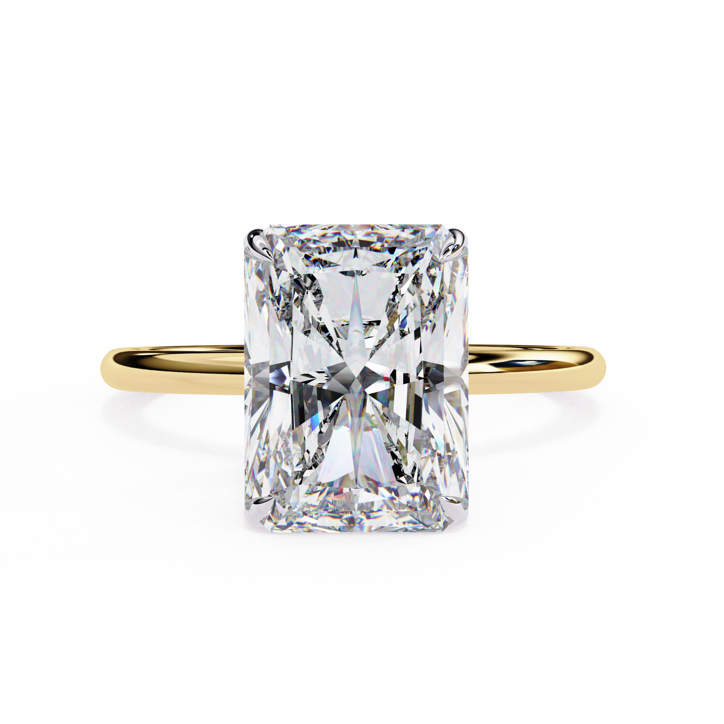 Radiant Solitaire Ring