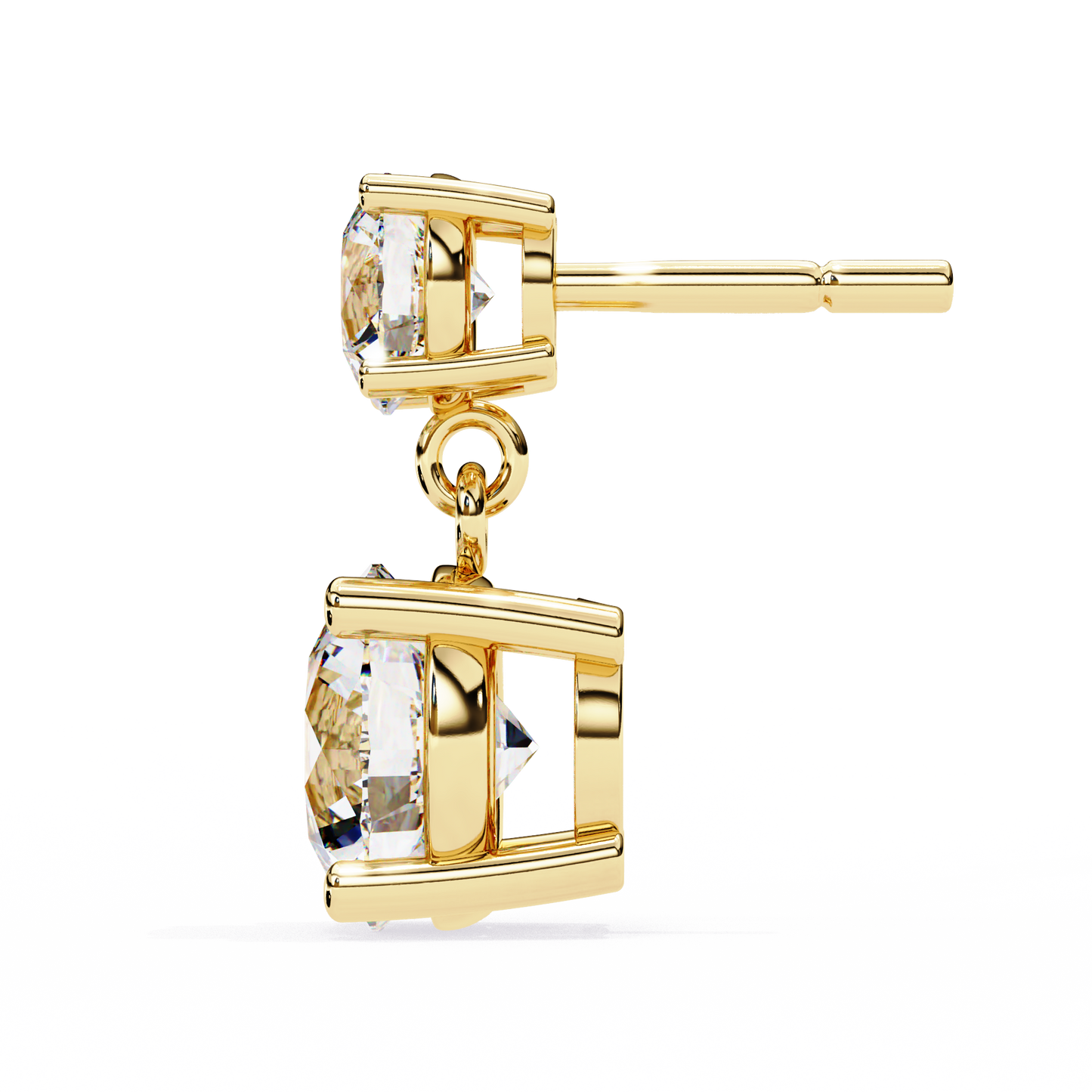Diamond Duo Stud Earrings
