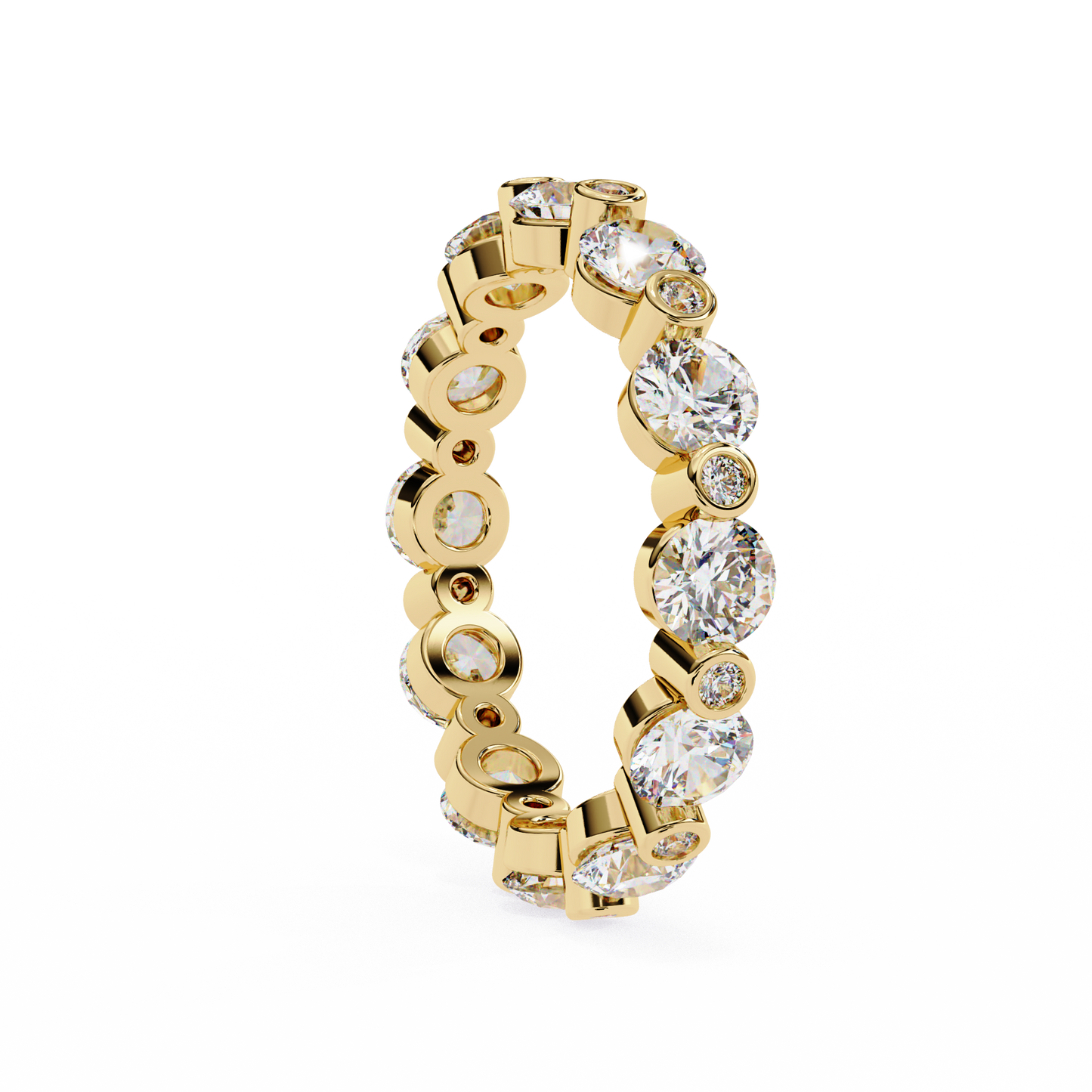 Minimalist Lab Grown Diamond Band for Women