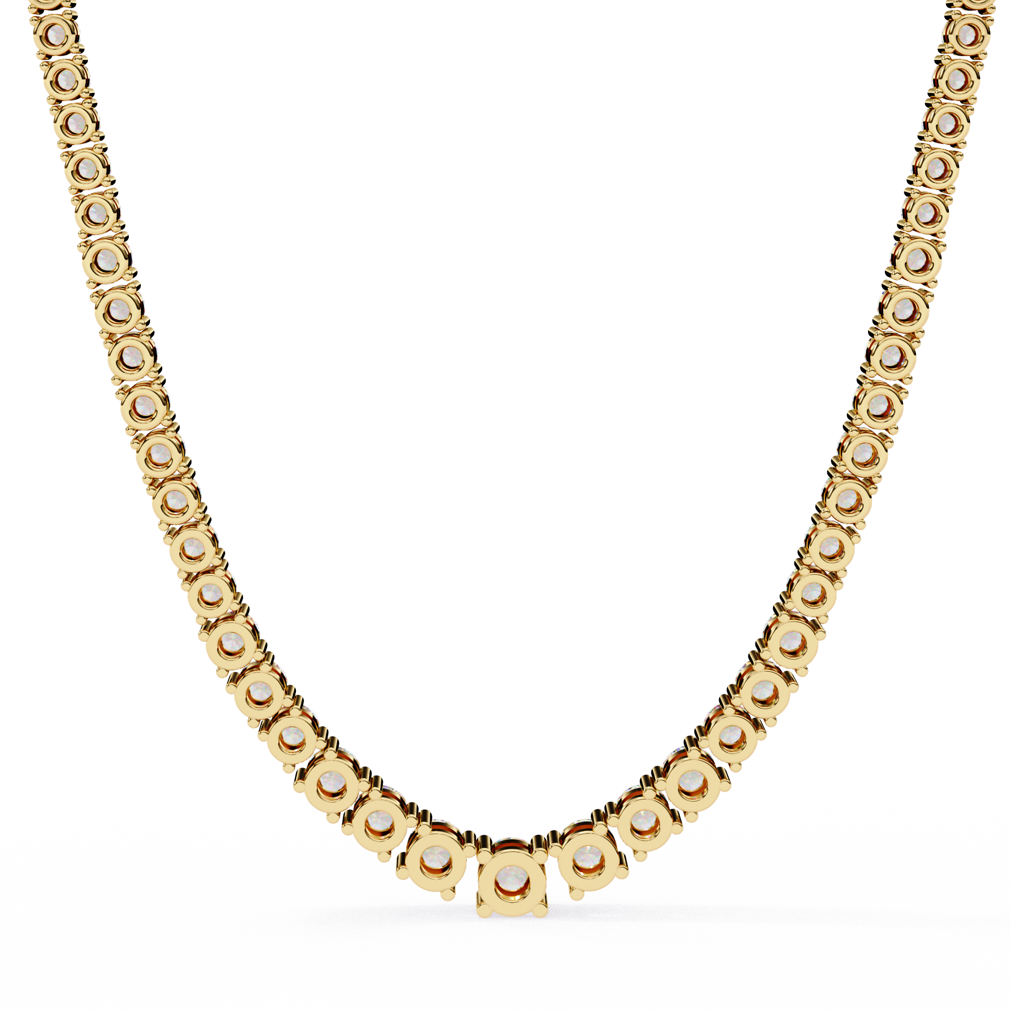 Lab Grown Diamond Tennis Necklace