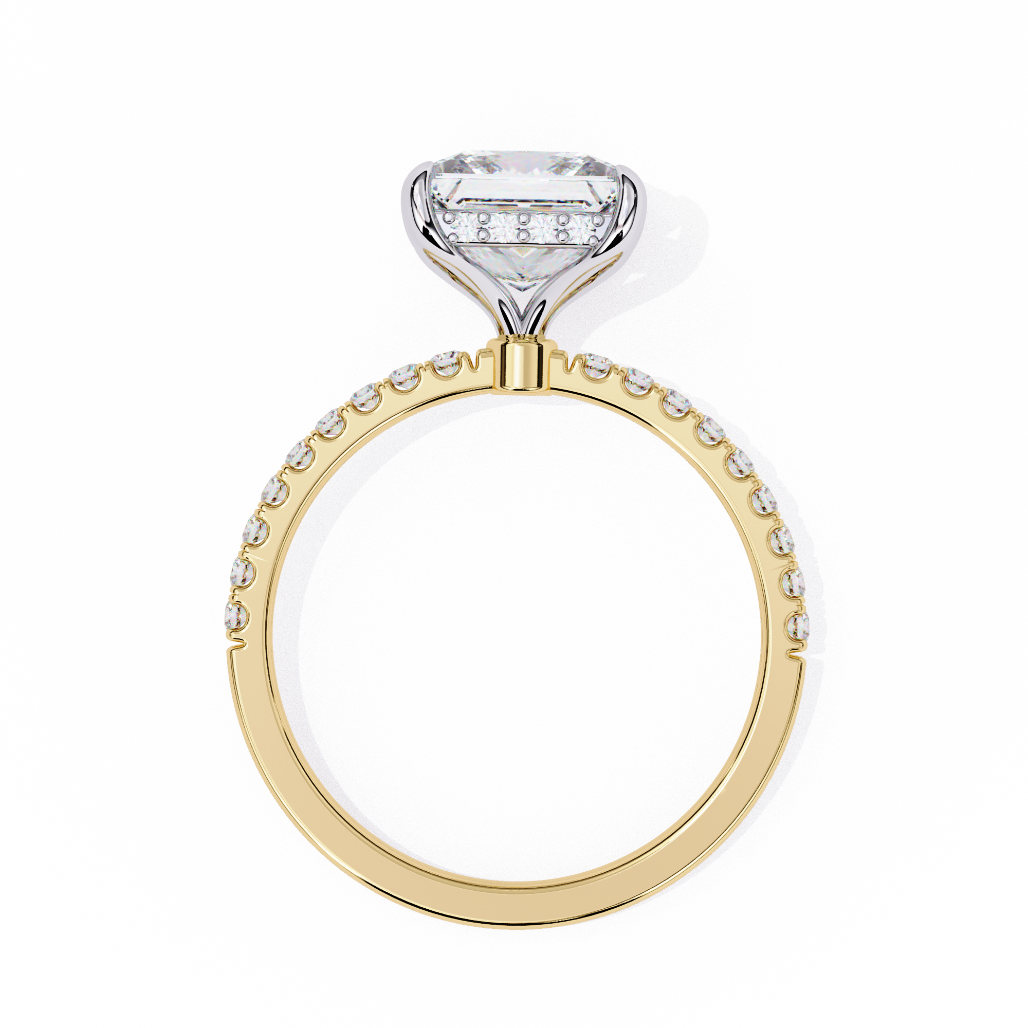 Princess cut Lab Grown Diamond Diamond
