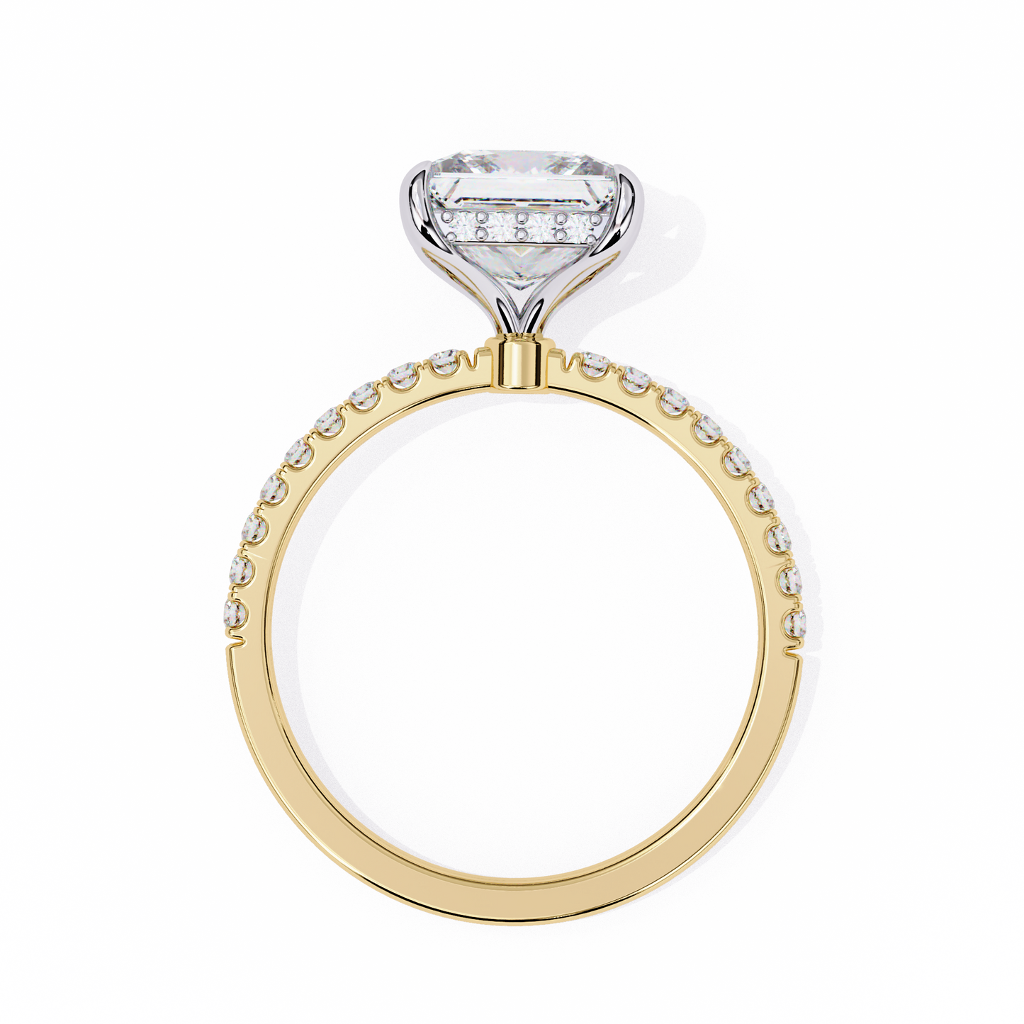Princess cut Lab Grown Diamond Diamond