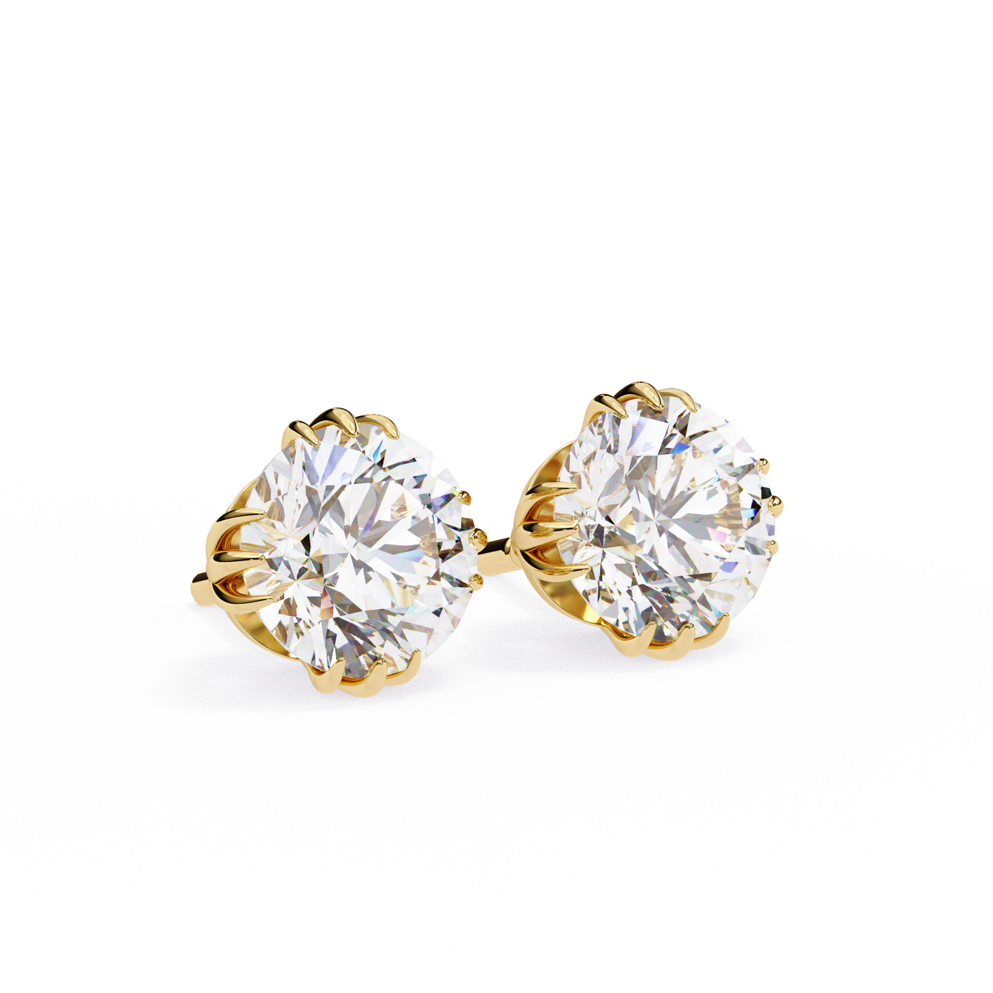 Trinity 2-carat Diamond Studs