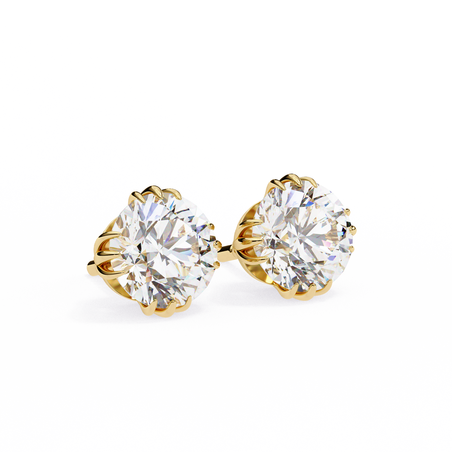 Trinity 2-carat Diamond Studs