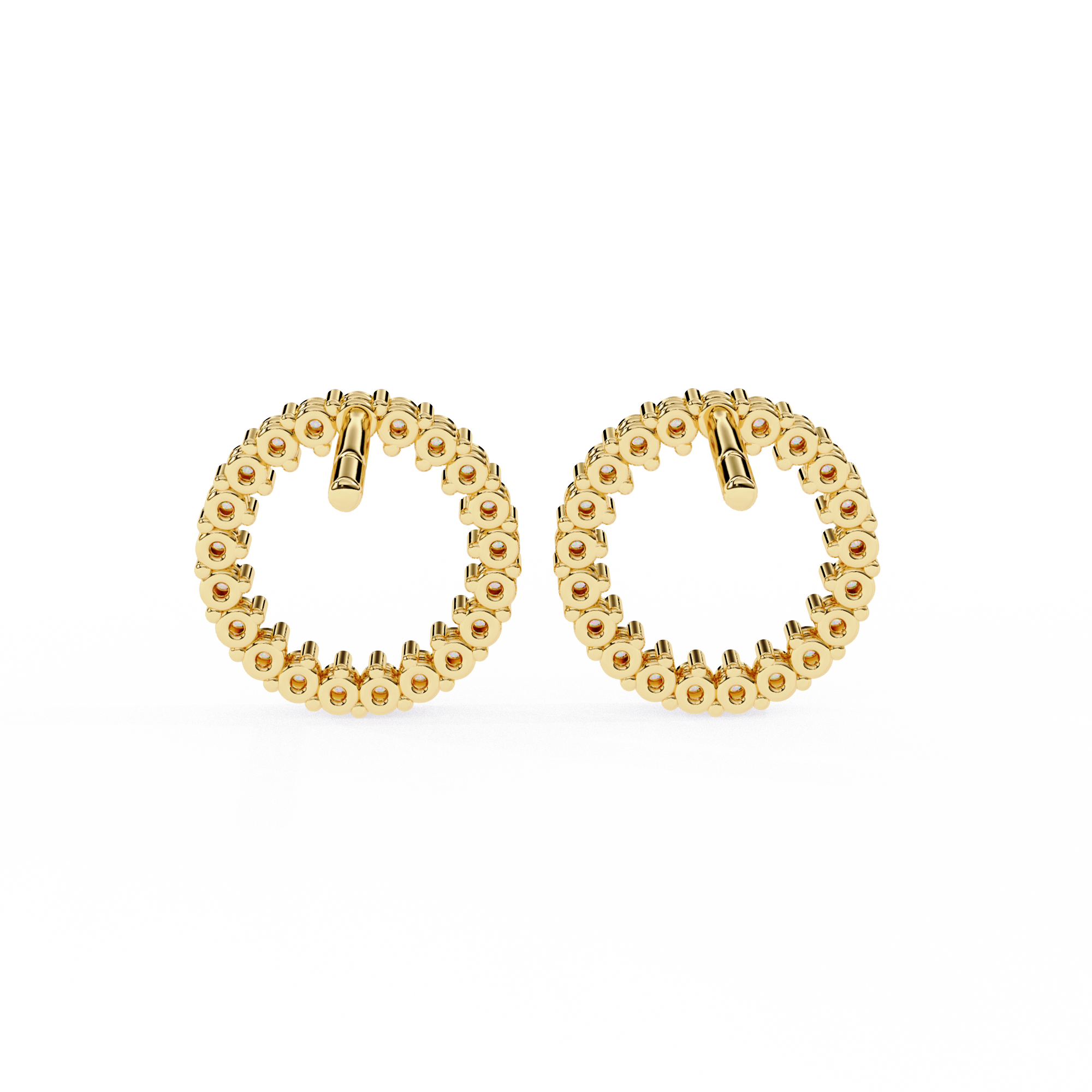 ROUND EARRING IN ROUND SHAPE