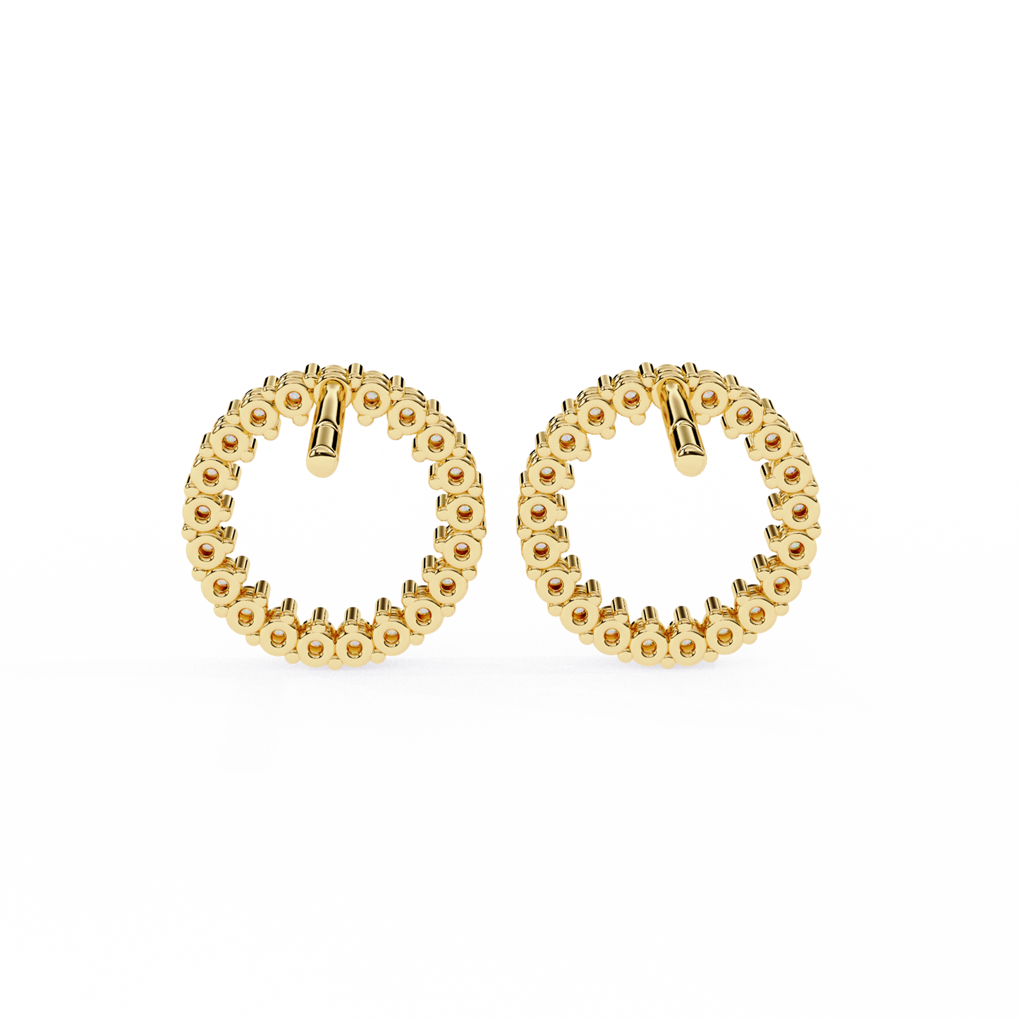 ROUND EARRING IN ROUND SHAPE
