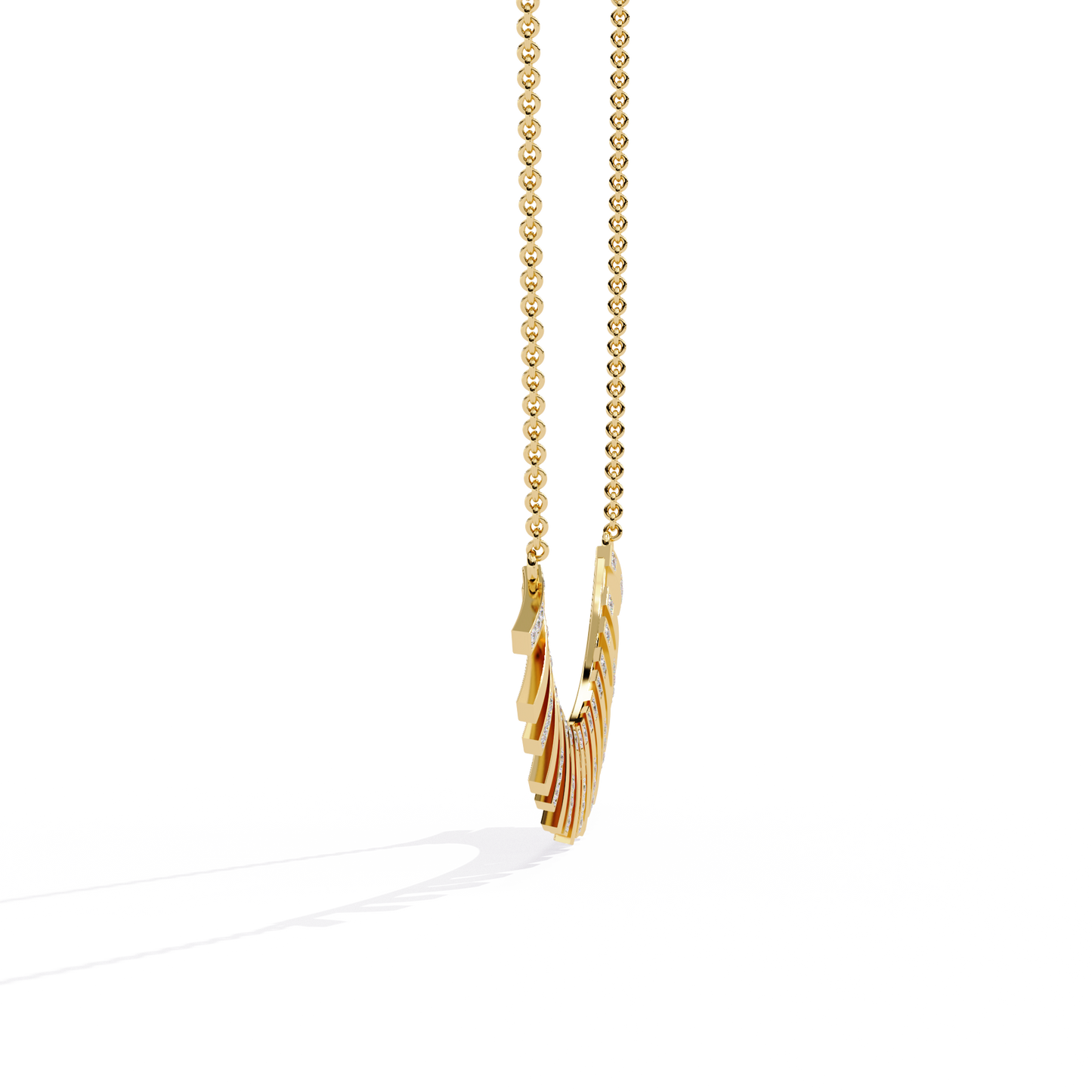 Lab Grown Diamond Infinity Glow Necklace