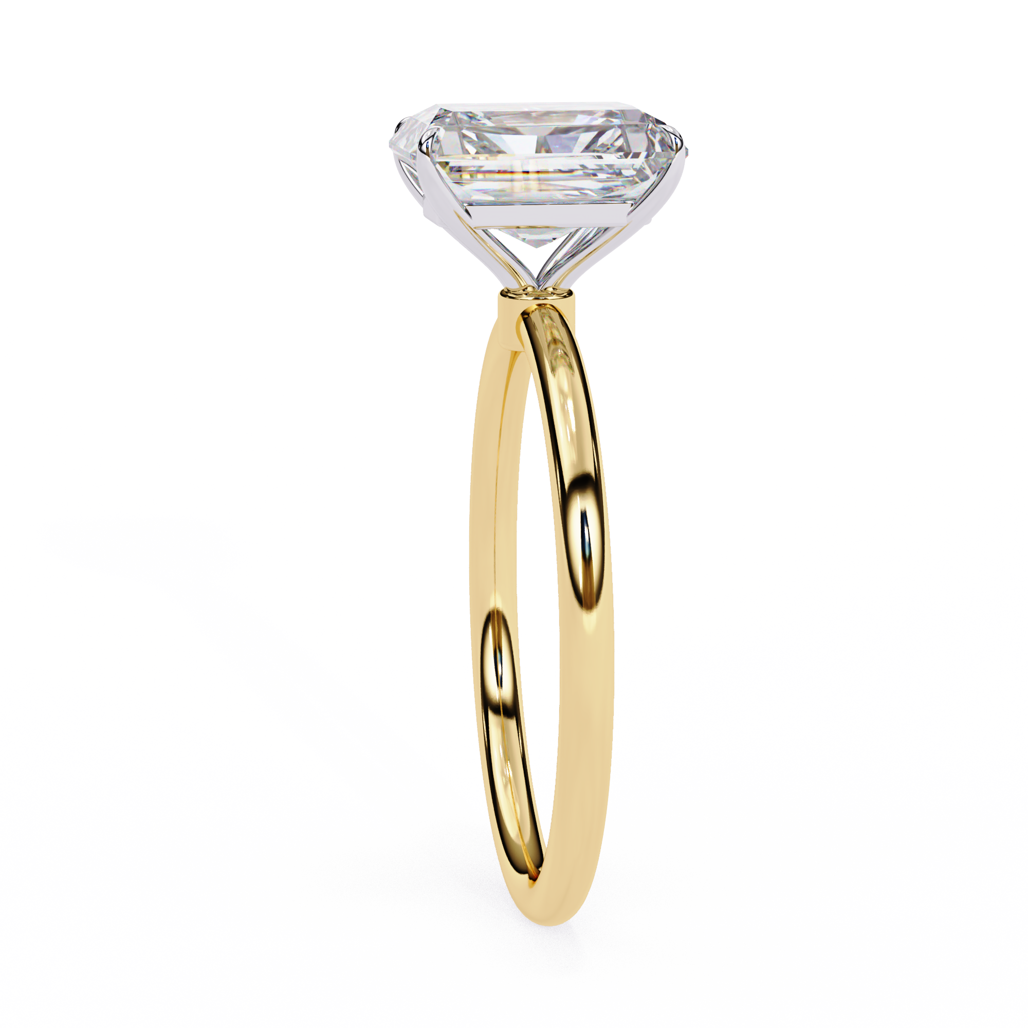 Radiant Solitaire Ring