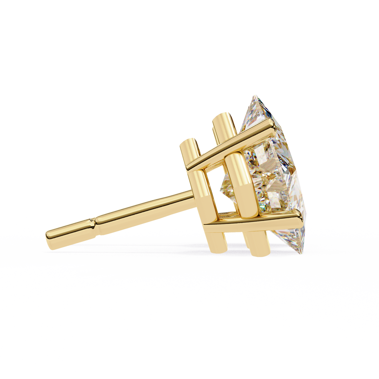 Princess Diamond Earrings
