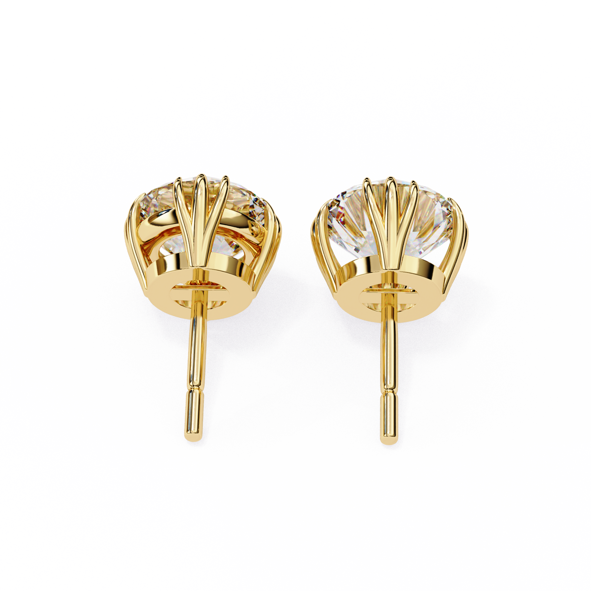Trinity 2-carat Diamond Studs