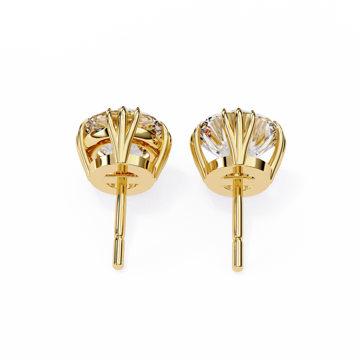 Trinity 2-carat Diamond Studs
