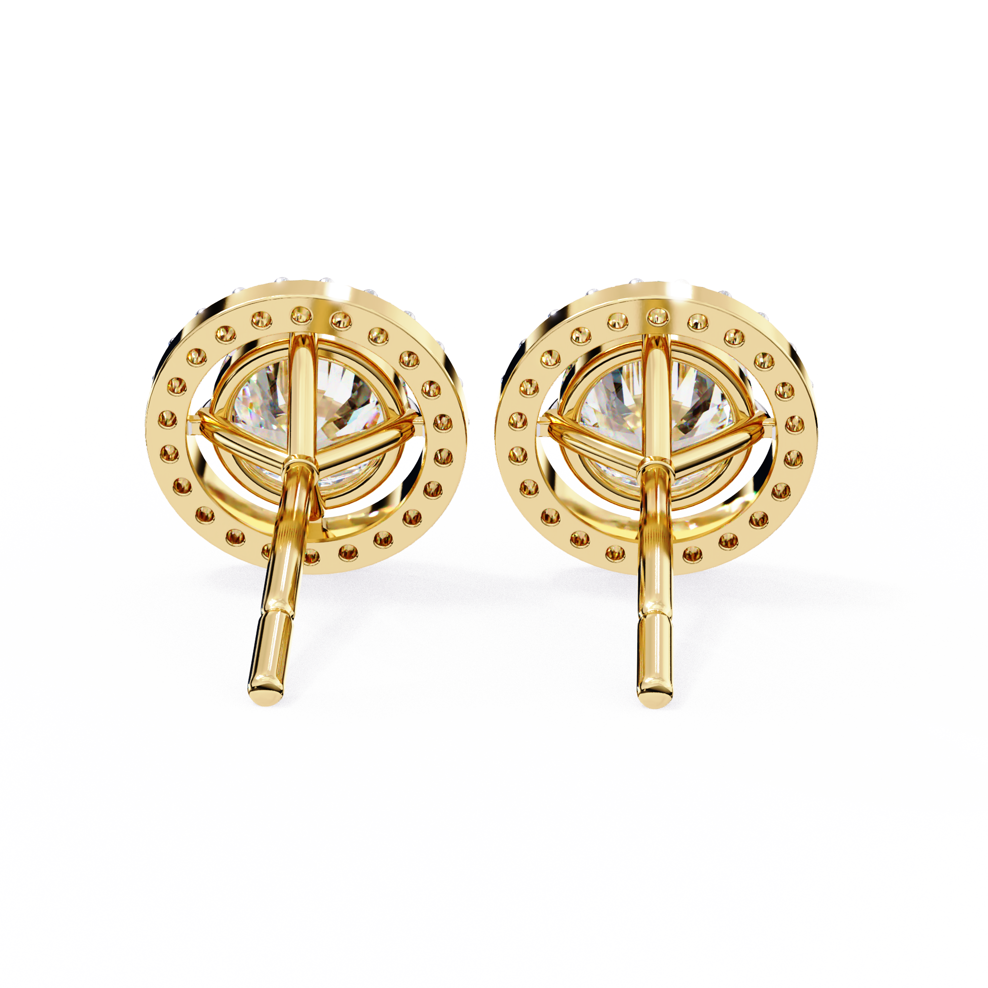 Buy Classic Round Diamond Studs