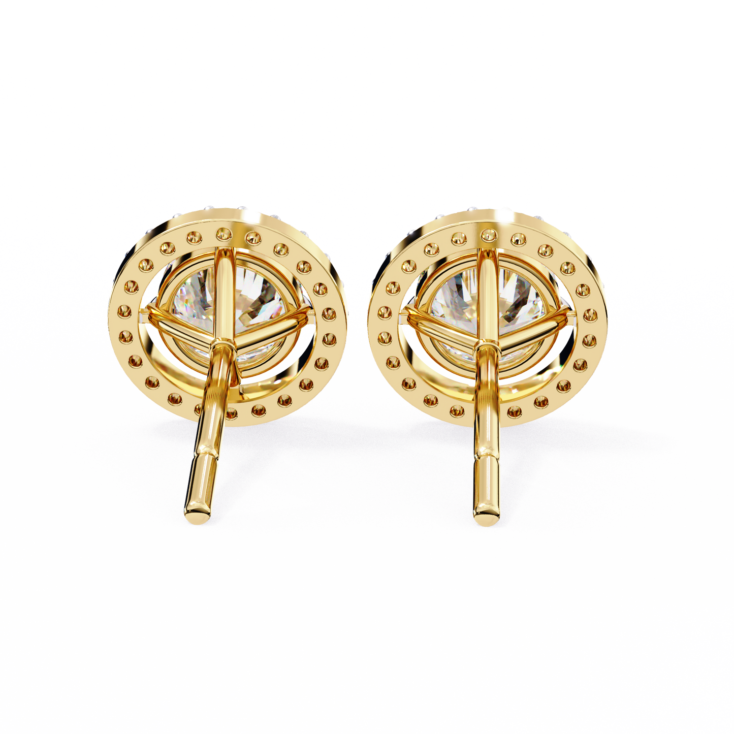 Buy Classic Round Diamond Studs