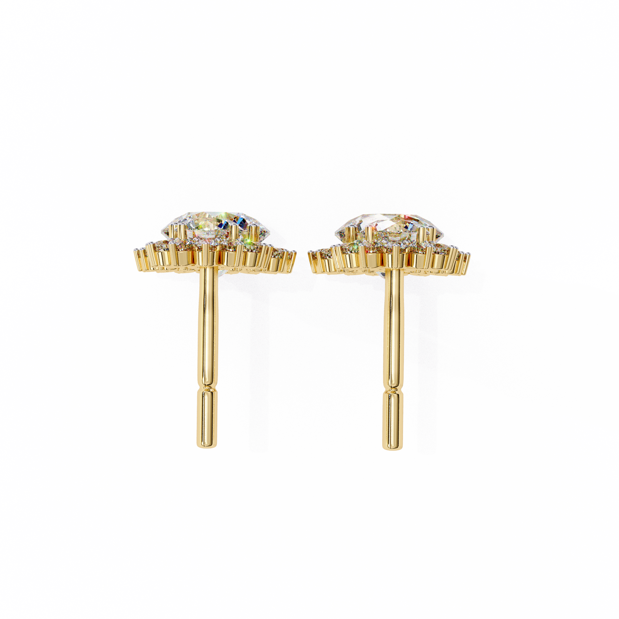 Floral Cluster Earrings