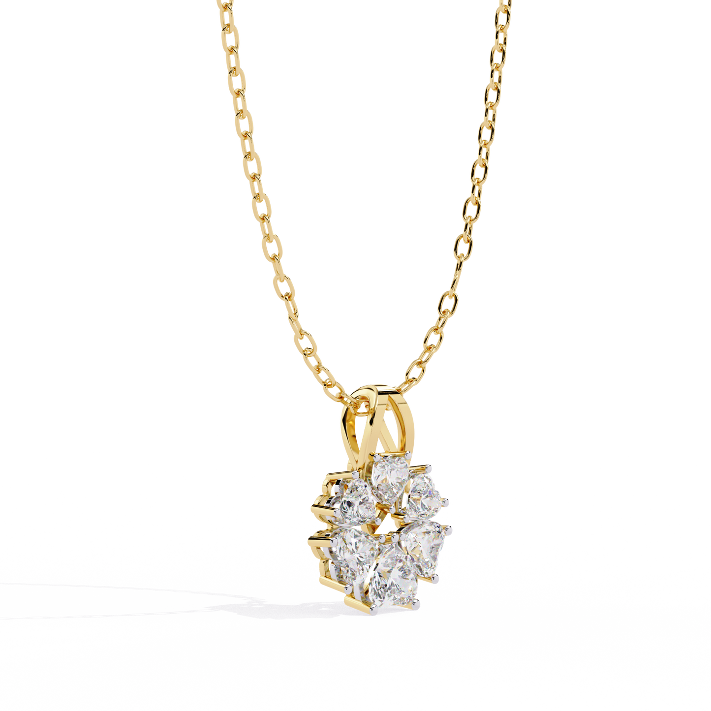 Lab Grown Diamond Pendant for Women