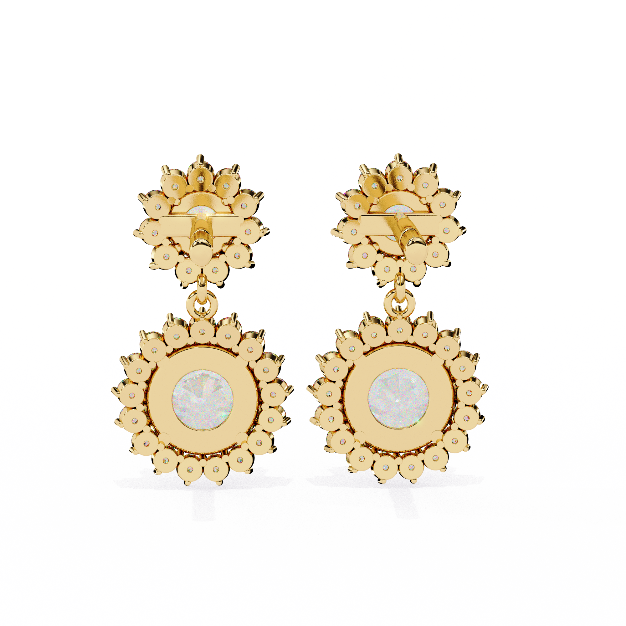 Floral Cluster Earrings