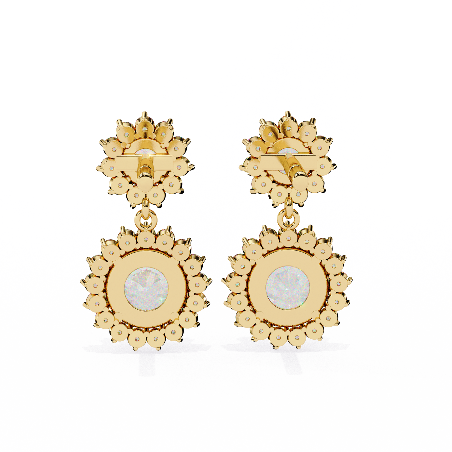 Floral Cluster Earrings