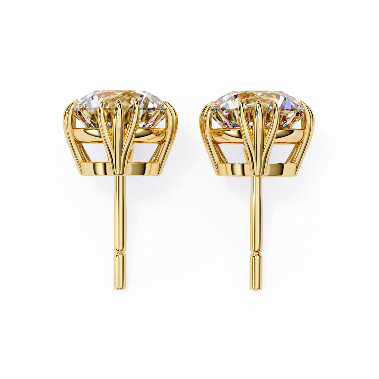Trinity 2-carat Diamond Studs