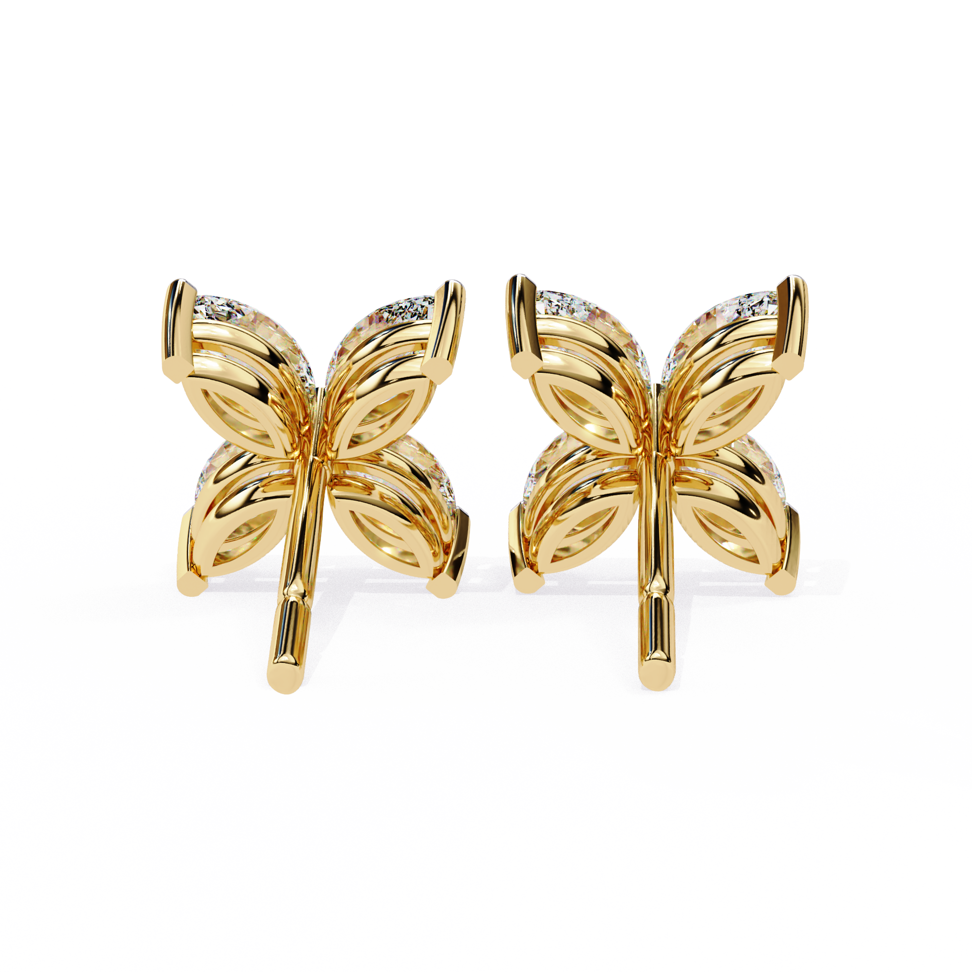 Marquise Diamond Earring