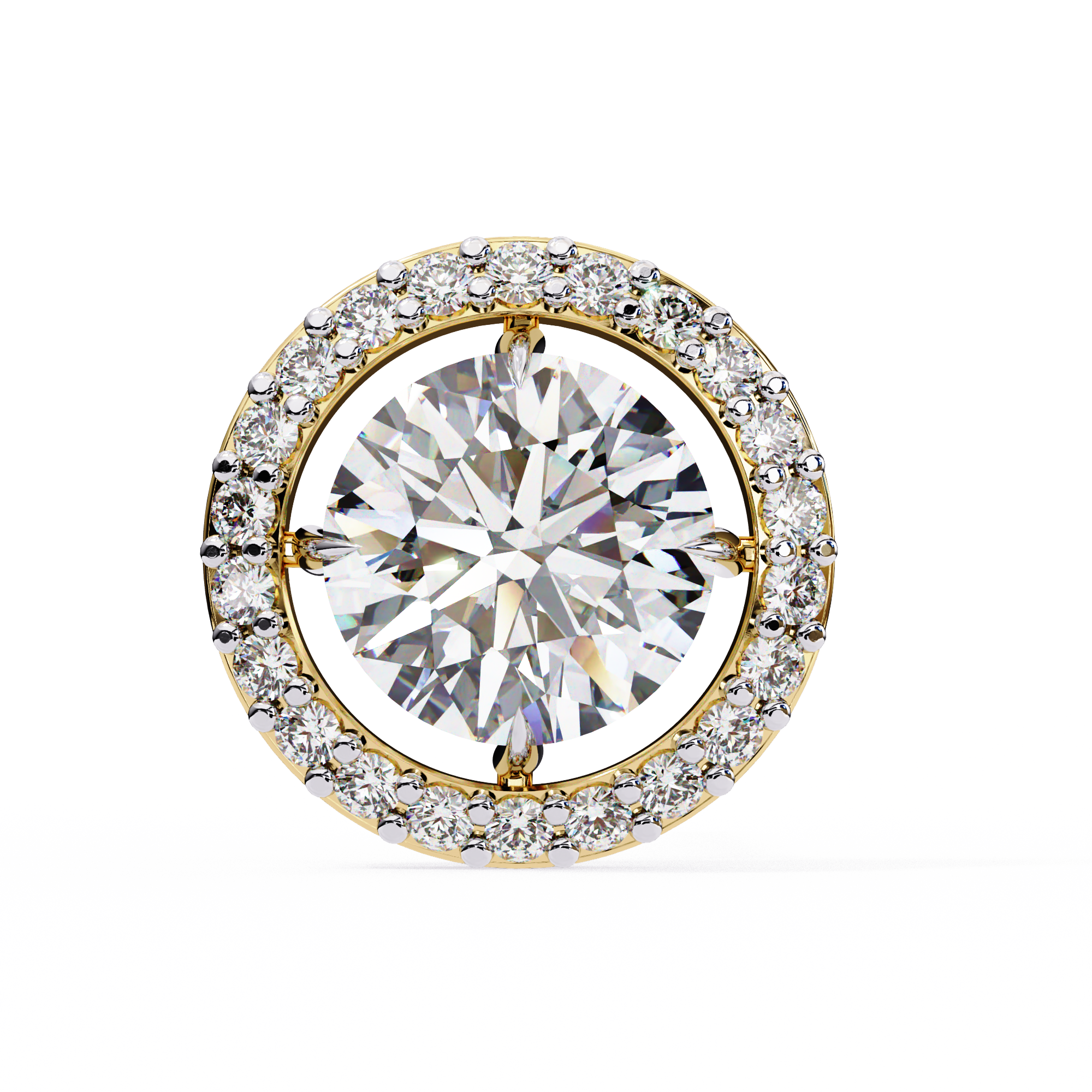 Buy Classic Round Diamond Studs