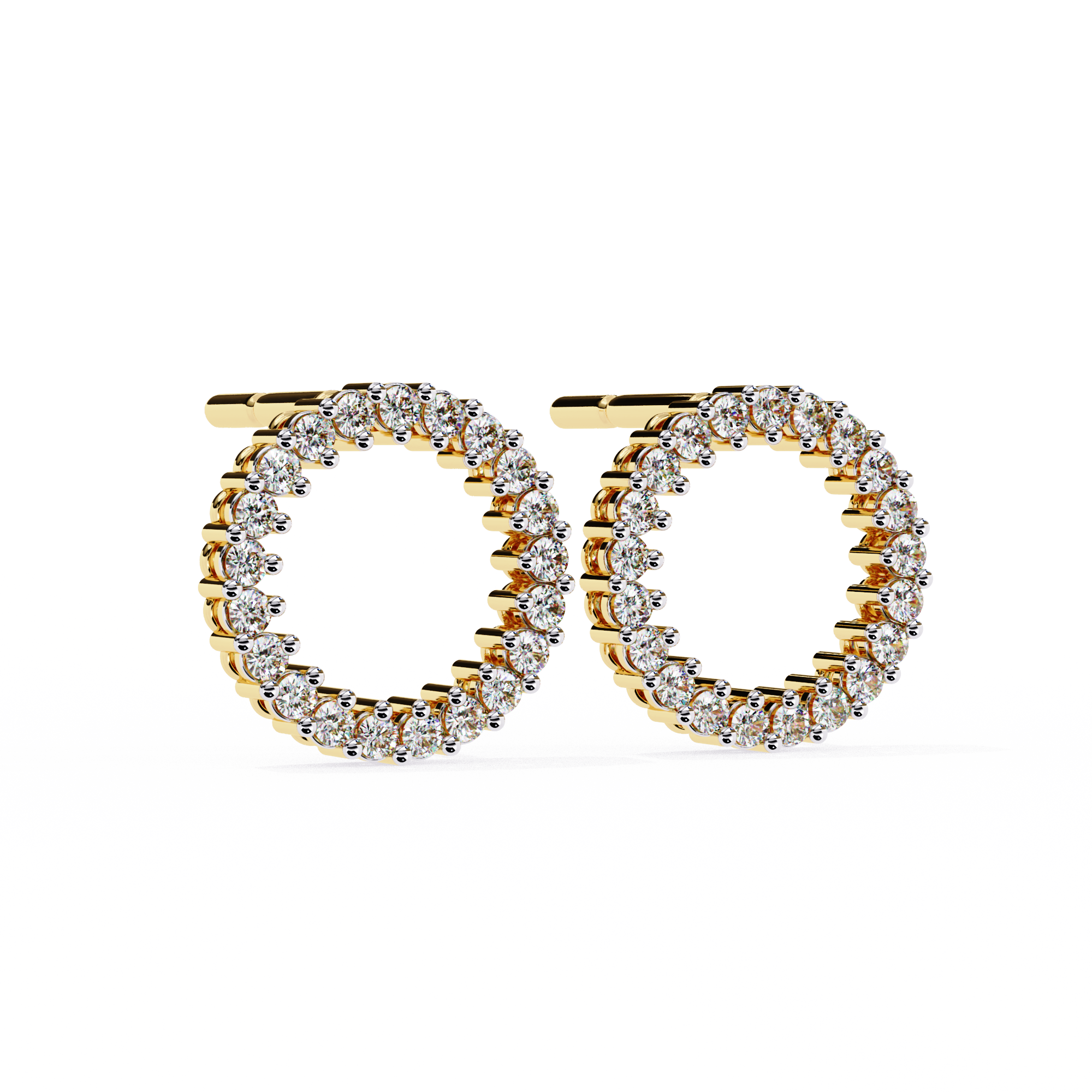 ROUND EARRING IN ROUND SHAPE