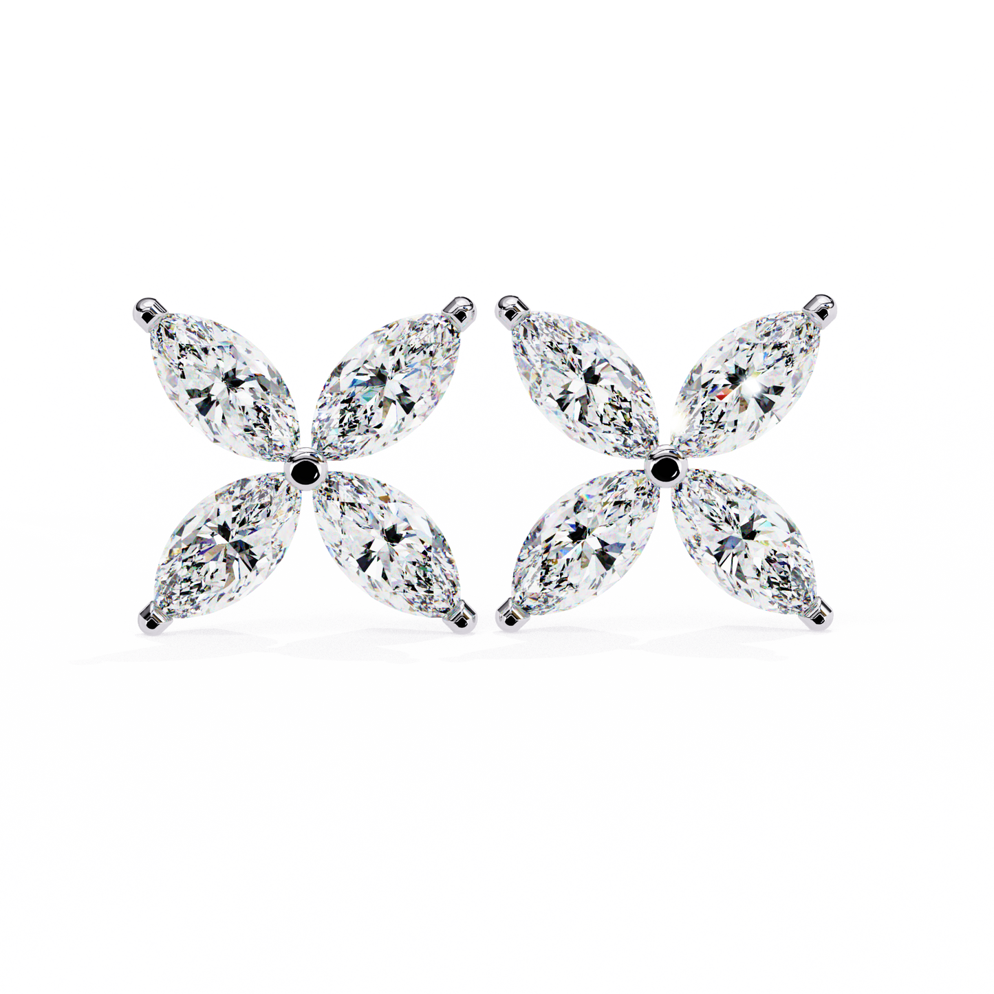 Marquise Diamond Earring